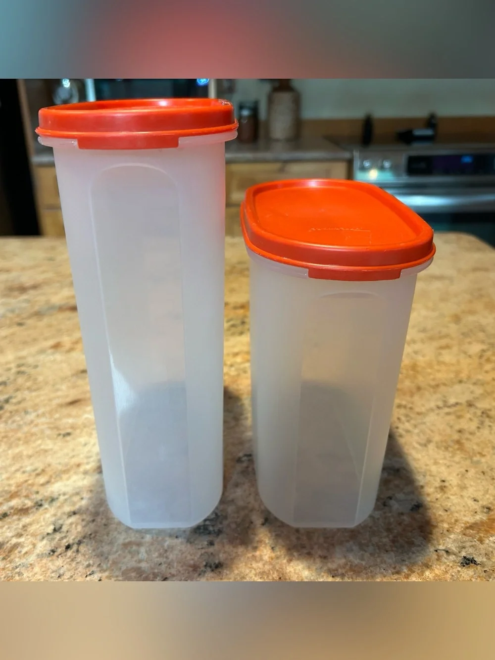 Tupperware oval modular